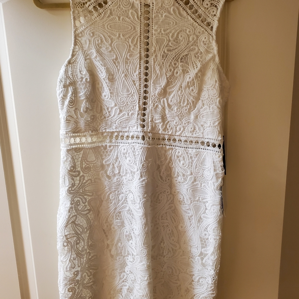 White Lace Dress